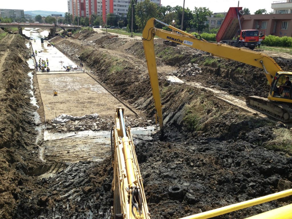 Regularizare Rau Bahlui in Mun. Iasi